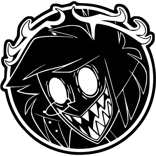 ⬛️ Эмодзи «helluva boss, aint it?» для Telegram