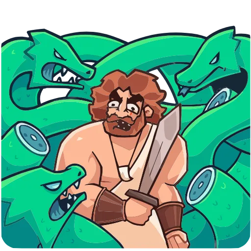 🗡 Эмодзи «Геракл» для Telegram