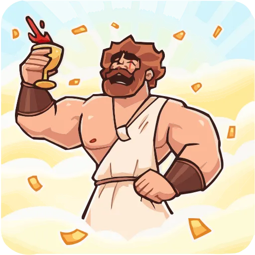 🍷 Эмодзи «Геракл» для Telegram