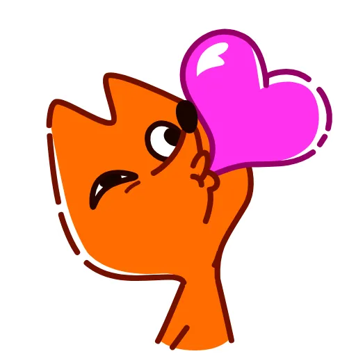 Стикер 2 High Fox