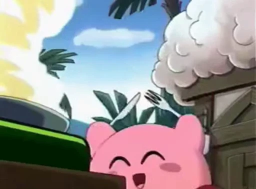 🍽 Стикер «Kirby» для Telegram