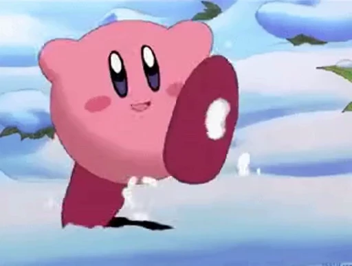 🌨 Стикер «Kirby» для Telegram