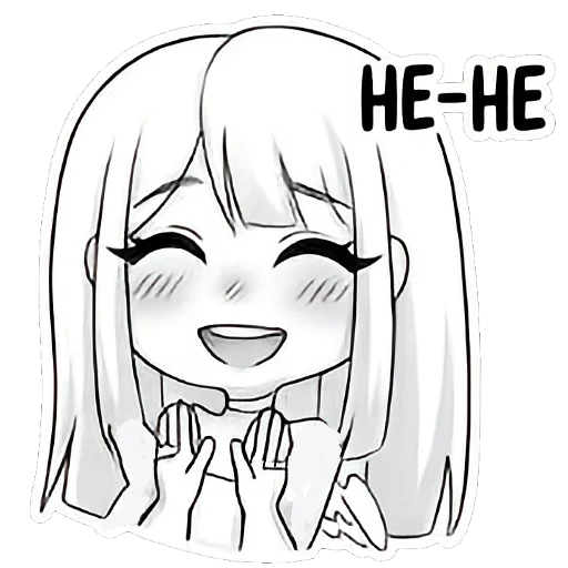 ❤ Стикер «Хикару ТГК» для Telegram
