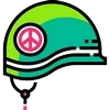 Стикер 4 Hippie