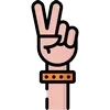 Стикер 25 Hippie