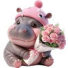 💐 Эмодзи «Бегемотики Дино» для Telegram