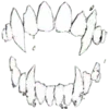 Стикер 44 Dark Emoji #color #black #white