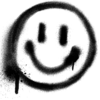 Стикер 14 Dark Emoji #color #black #white