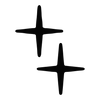 Стикер 40 Dark Emoji #color #black #white