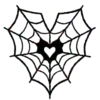 Стикер 4 Dark Emoji #color #black #white