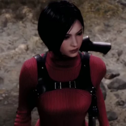 👠 Стикер «Ada Resident Evil 4» для Telegram