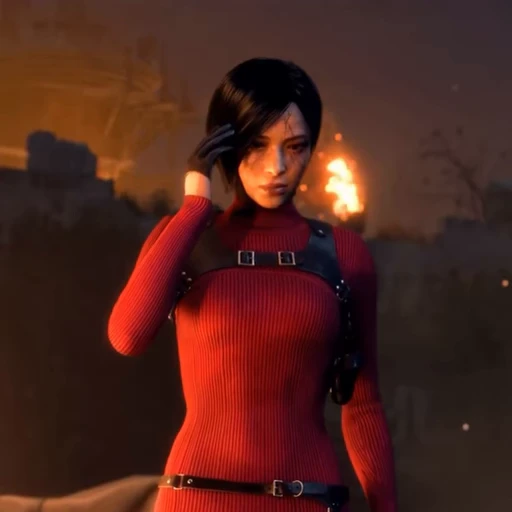 👠 Стикер «Ada Resident Evil 4» для Telegram