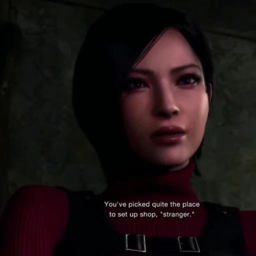 👠 Стикер «Ada Resident Evil 4» для Telegram