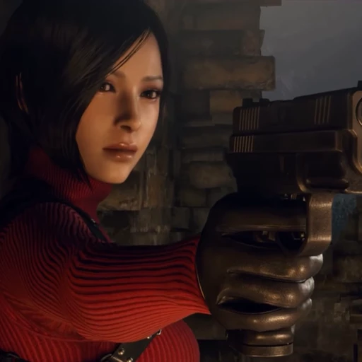 👠 Стикер «Ada Resident Evil 4» для Telegram