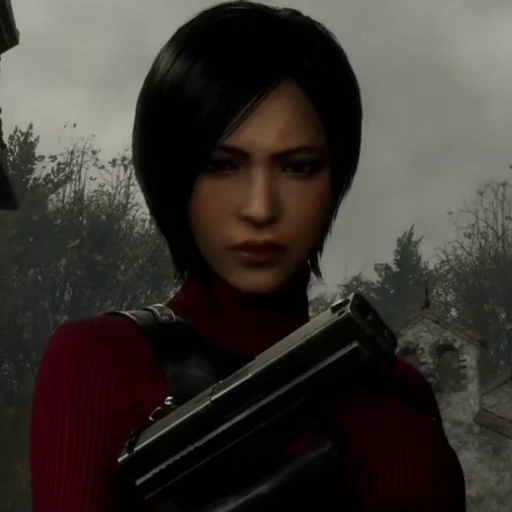 👠 Стикер «Ada Resident Evil 4» для Telegram