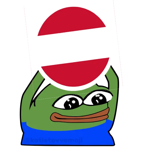 Стикер 17 Pepe На Евро