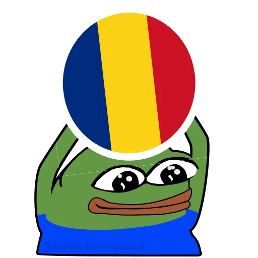 Стикер 25 Pepe На Евро