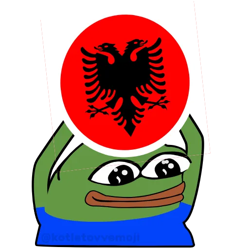 Стикер 21 Pepe На Евро