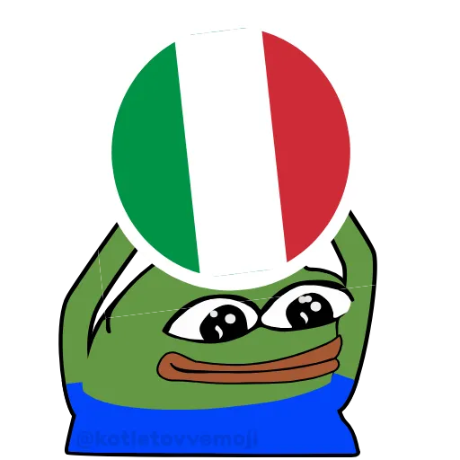 Стикер 27 Pepe На Евро
