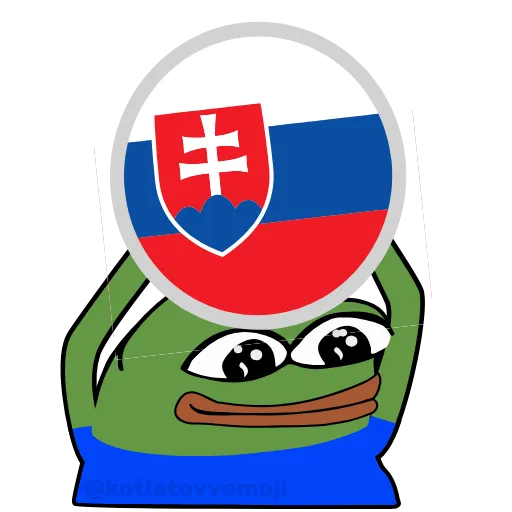 Стикер 20 Pepe На Евро
