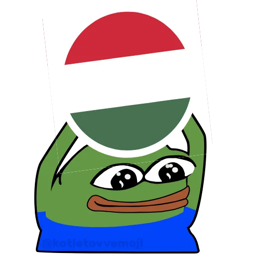 Стикер 19 Pepe На Евро