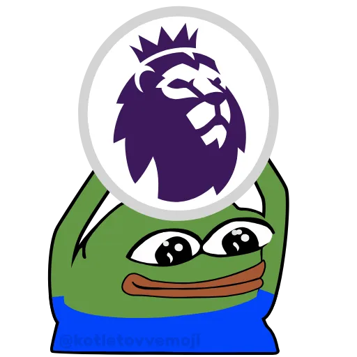 Стикер 34 Pepe На Евро