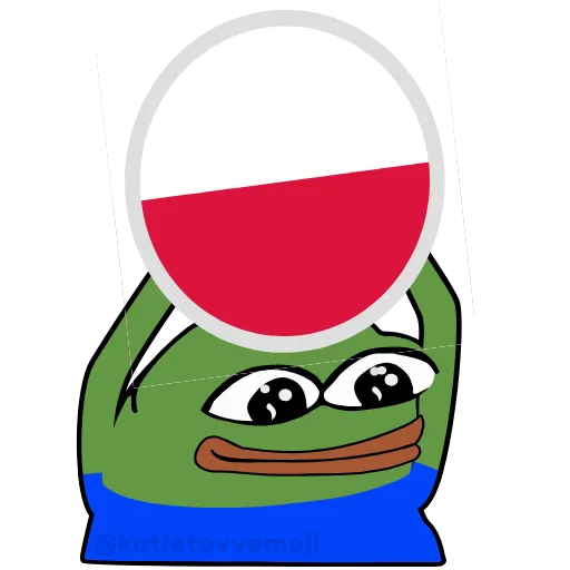 Стикер 33 Pepe На Евро