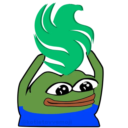 Стикер 57 Pepe На Евро