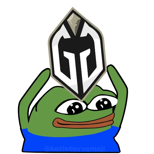 Стикер 58 Pepe На Евро