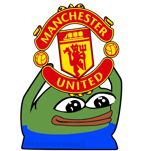 Стикер 47 Pepe На Евро