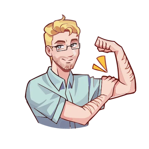 💪 Эмодзи «Даёшь праздники» для Telegram