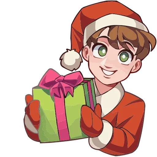 🎁 Эмодзи «Даёшь праздники» для Telegram