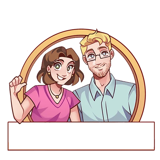 👩‍❤️‍👨 Стикер «Даешь праздники Без Текста» для Telegram