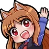 Стикер 21 👍 Holo - Spice and Wolf