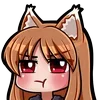 Стикер 14 👍 Holo - Spice and Wolf