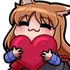 Стикер 26 👍 Holo - Spice and Wolf