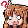 Стикер 17 👍 Holo - Spice and Wolf