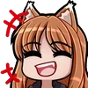 Стикер 20 👍 Holo - Spice and Wolf