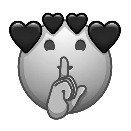 🤫 Эмодзи «mur mur» для Telegram