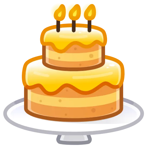Стикер 5 Homemade Cake