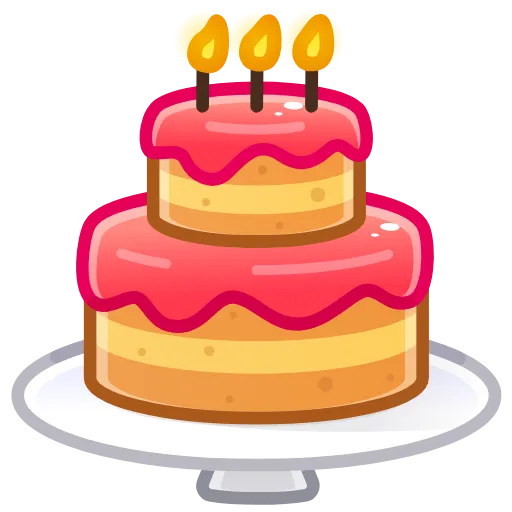 Стикер 60 Homemade Cake