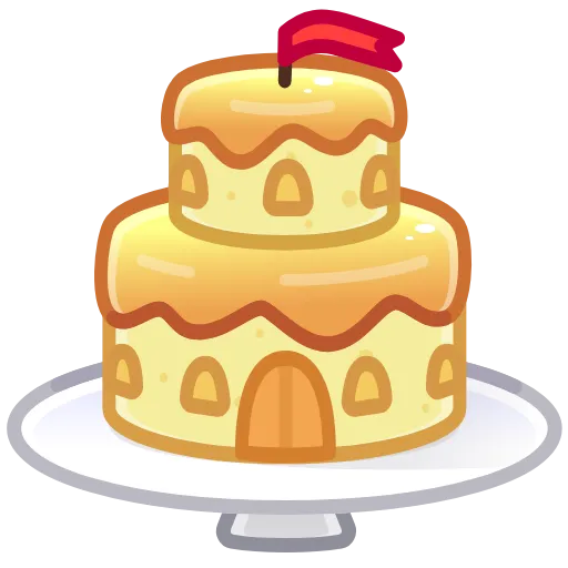 Стикер 36 Homemade Cake