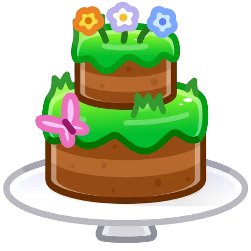 Стикер 25 Homemade Cake
