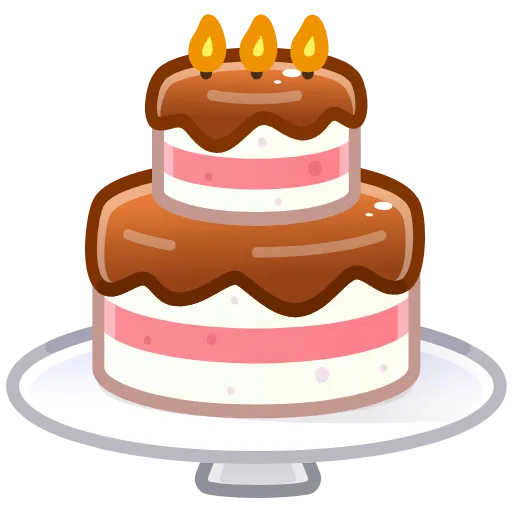 Стикер 54 Homemade Cake