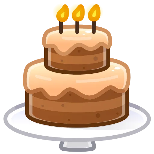 Стикер 3 Homemade Cake