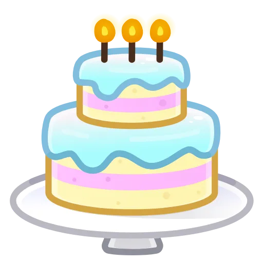 Стикер 6 Homemade Cake