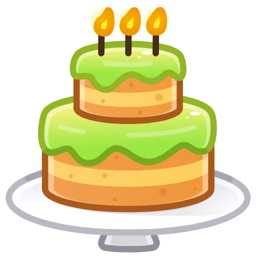 Стикер 9 Homemade Cake
