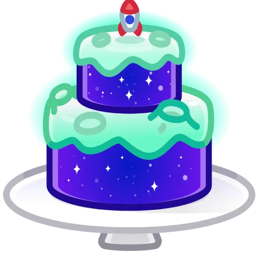 Стикер 39 Homemade Cake