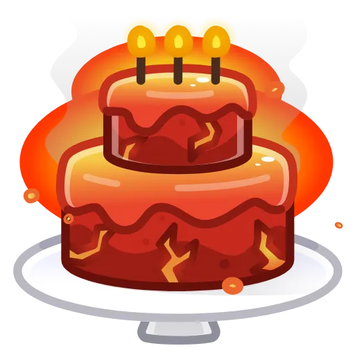 Стикер 37 Homemade Cake