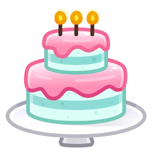 Стикер 21 Homemade Cake